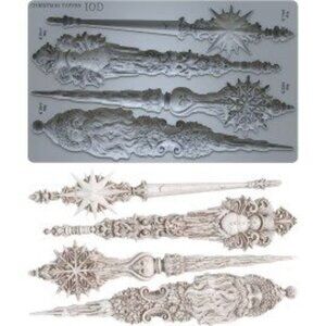 IOD Christmas Tapers mould NEW